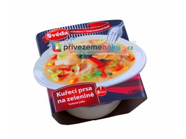 Švéda kuřecí prsa na zelenině 340g