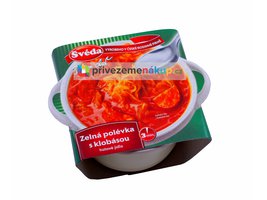 Švéda polévka zelná s klobásou 330g