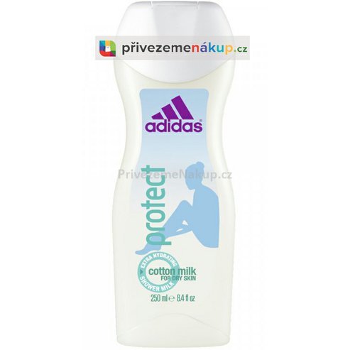 Adidas sprchový gel Women Protect Coton Milk 250ml.jpg