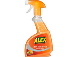 Alex čistič sprej na nábytek pomeranč 375ml