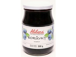 Alibona kompot borůvkový 350g