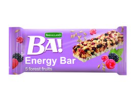 BA Energy Bar lesní ovoce s jogurtovou polevou 40g
