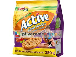 Bona Vita Active Křehké rohlíčky se špaldovou moukou 250g