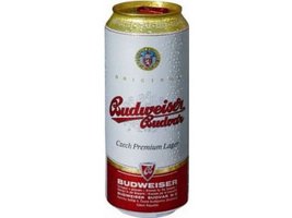 Budweiser Budvar Classic světlé výčepní pivo plech 0,5 l