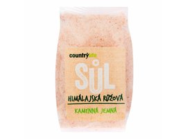 Country Life sůl himálajská růžová jemná 500g