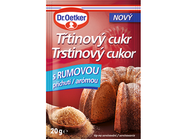 Dr. Oetker Třtinový cukr s rumovou příchutí 20g