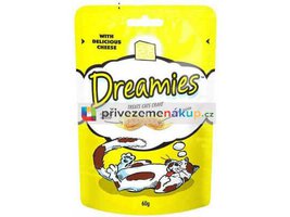 Dreamies pochoutka sýrové 60g