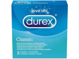 Durex kondomy Classic 3ks