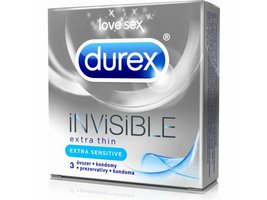 Durex kondomy Invisible 3ks