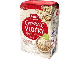 Emco ovesné vločky jemné 500g