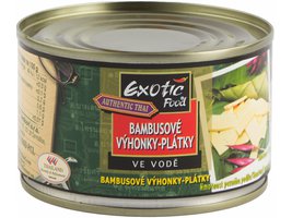 Exotic Food bambusové výhonky plátky 227g