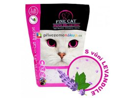 Fine Cat silicagel catlitter stelivo levandule 3,8l