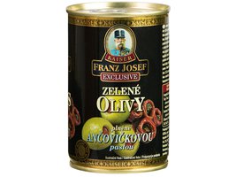 Franz Josef Kaiser olivy zelené plněné ančovičkovou pastou 314ml