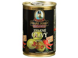 Franz Josef Kaiser olivy zelené plněné paprikovou pastou 314ml