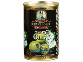 Franz Josef Kaiser olivy zelené plněné sýrovou pastou 314ml