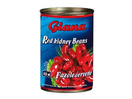 Giana fazole červené ve sladkoslaném nálevu 425ml