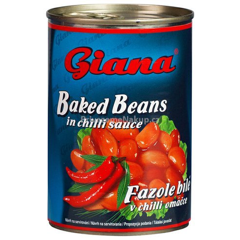 Giana fazole bílé v chilli omáčce 425ml.jpg
