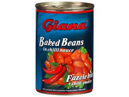Giana fazole bílé v chilli omáčce 425ml
