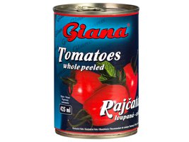 Giana rajčata celá loupaná 425ml