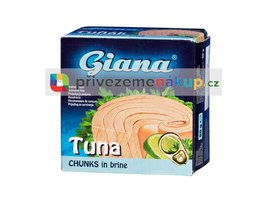 Giana tuňák kousky ve vlastní šťávě 80g