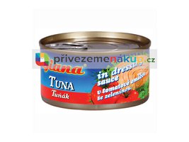 Giana tuňák v tomatové omáčce se zeleninou 185g