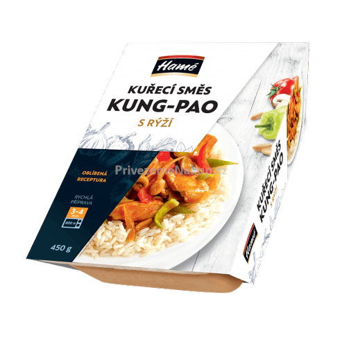 Hamé Kuřecí směs Kung-Pao s rýží 450g.png