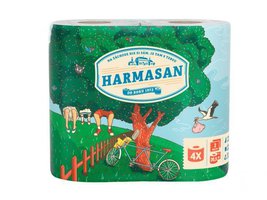 Harmasan toaletní papír dvouvrstvý 4ks