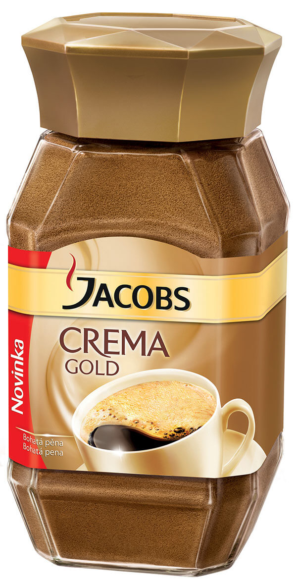Jacobs káva instantní Gold Crema 100g