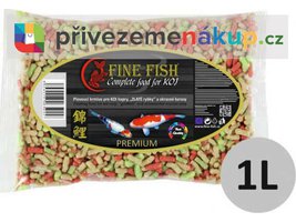 Fine Fish KOI sticks krmivo pro bazénové ryby 1l
