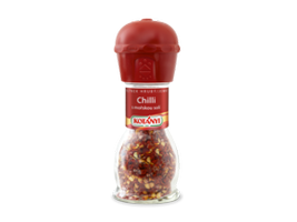 Kotányi Chilli papričky s mořskou solí 35g mlýnek