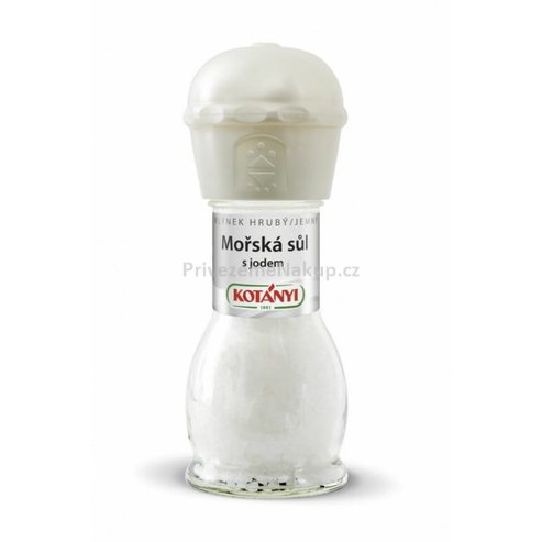 Kotányi Mořská sůl 92g mlýnek.jpg
