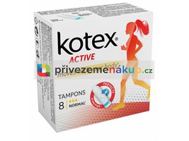 Kotex tampony active super 8 ks