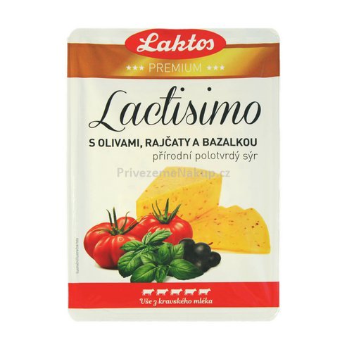 Laktos Lactisimo plátky s olivami a rajčaty 100 g.jpg