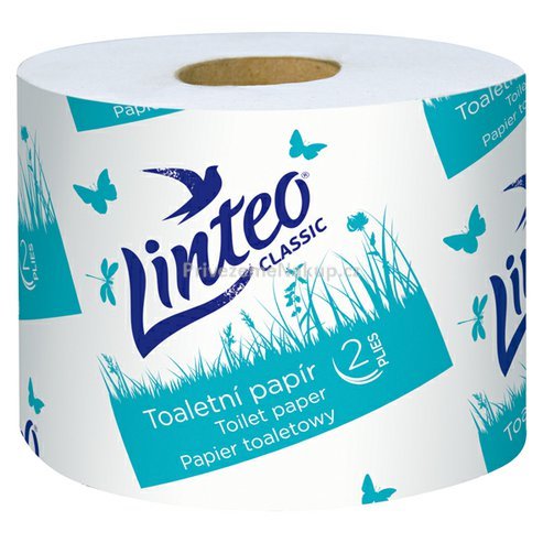 Linteo toaletní papír dvouvrstvý classic economy 40m 1ks.jpg