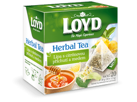 Loyd tea lípa s citronem a medem 20 x 1,5g