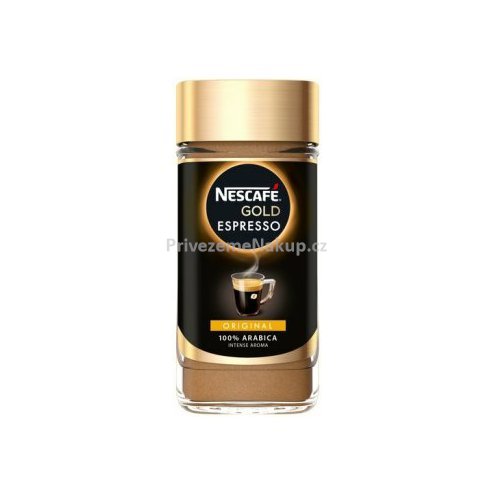 Nescafe gold espresso instantní káva 100g.jpg