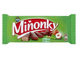 Opavia Miňonky Oříškové oplatky 50g