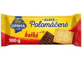 Opavia Zlaté Polomáčené sušenky hořké 100g