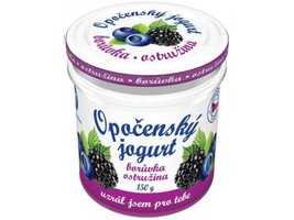 Opočenský jogurt - Borůvka ostružina 150g