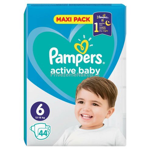 Pampers Active Baby maxi pack 6 44ks.jpg
