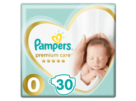 Pampers Premium Care vel. 0 Newborn dětské pleny 30 ks (< 2.5Kg)