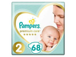Pampers Premium Care vel. 2 dětské pleny 68ks (4 - 8Kg)