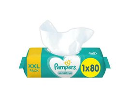 Pampers Sensitive Dětské Čisticí Ubrousky 80ks