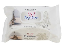 Papilion vlhčené ubrousky Orient 120ks