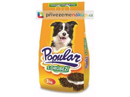 Popular granule pro psy Drůbeží 3 kg