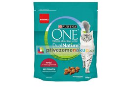 Purina One granule DualNature adult hovězí 750g