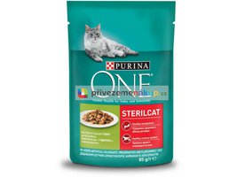 Purina One kapsičky sterilcat minifiletky 85g 5ks