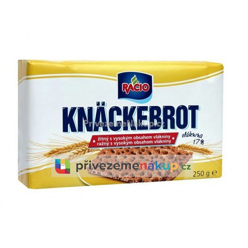 Racio Knäckebrot žitný s vlákninou 250g.jpg