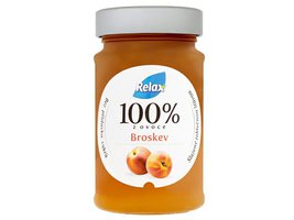 Relax džem 100% z ovoce broskev 220g