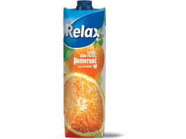 Relax Džus 100% pomeranč 1l